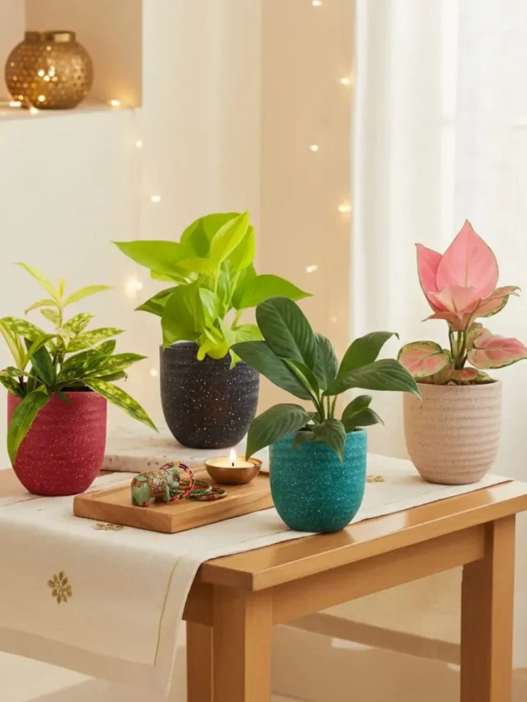 imgi 56 easy care air purifying combo plants small eco pots festive diwali gift greenkin